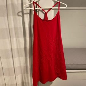 Outdoor Voices Red Exercise Dress